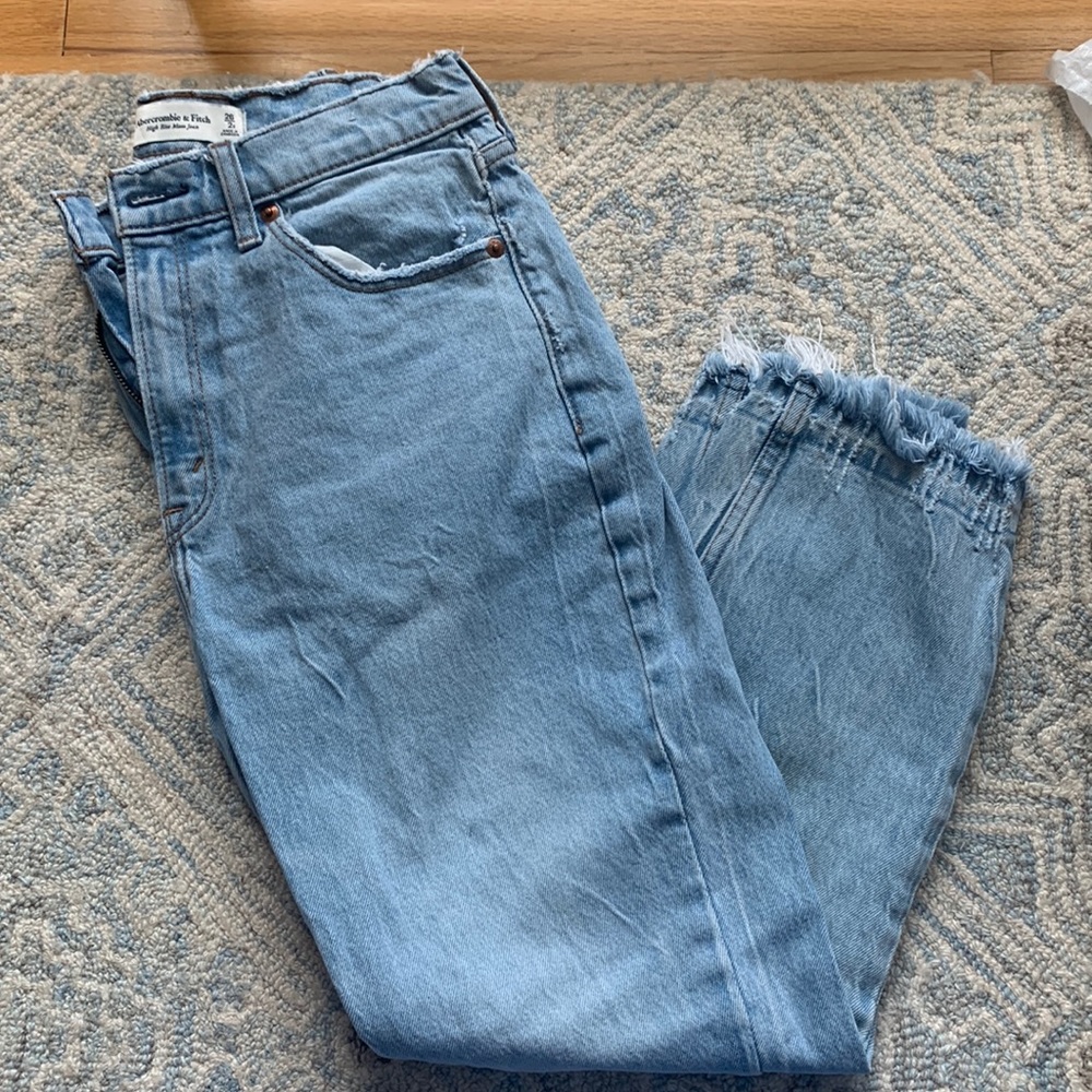 Abercrombie and Fitch High Rise Mom Jean